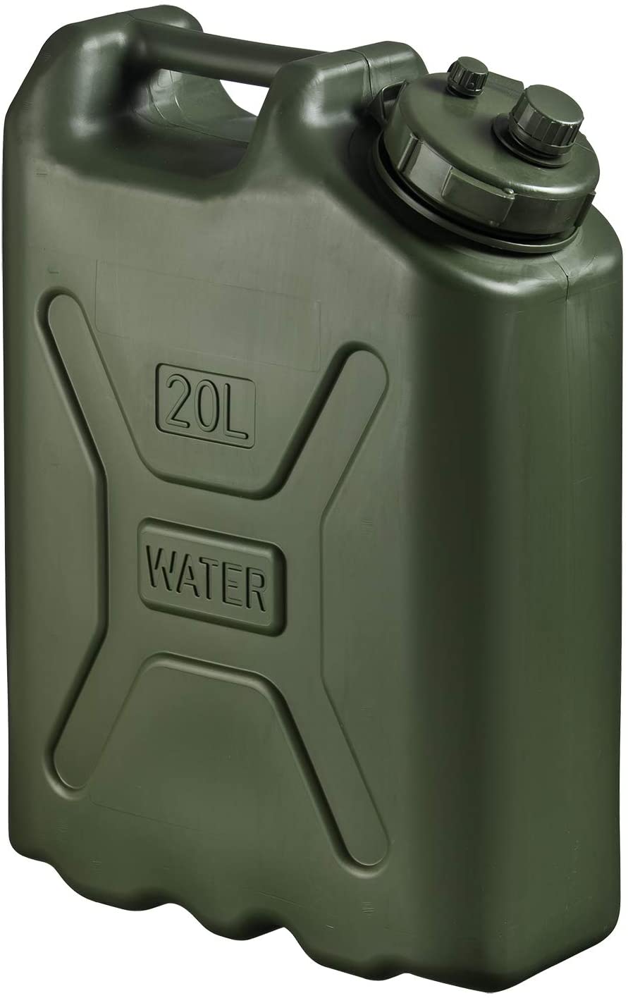 Bình nước Scepter BPA Durable 5 Gallon 20 Liter Portable Water Storage Container - Green