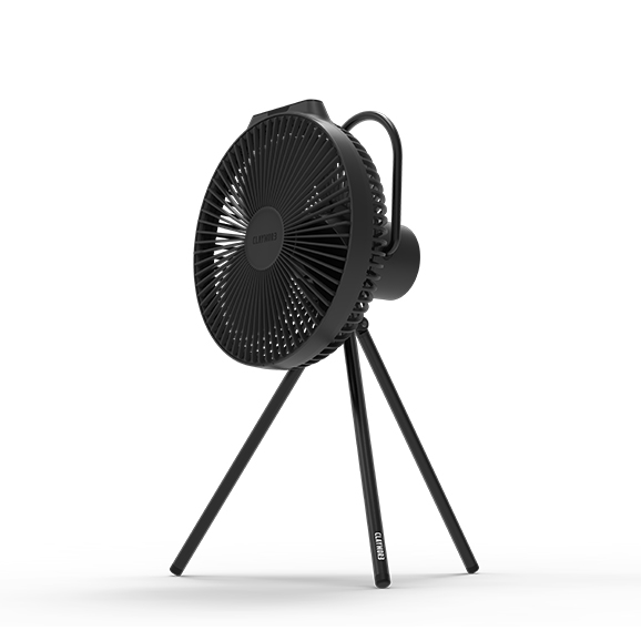 Claymore V1040 Rechargeable Circulator Fan - Black