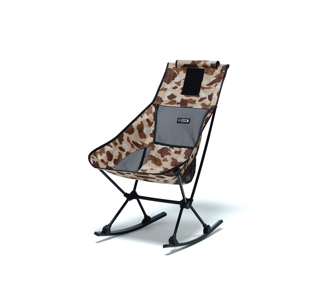 BAPE X Helinox Chair Two + Rocking Foot - BAPE Camo