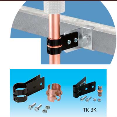 Khóa ống (trợ lực bọc sắt cho ống + kẹp cố định) TK