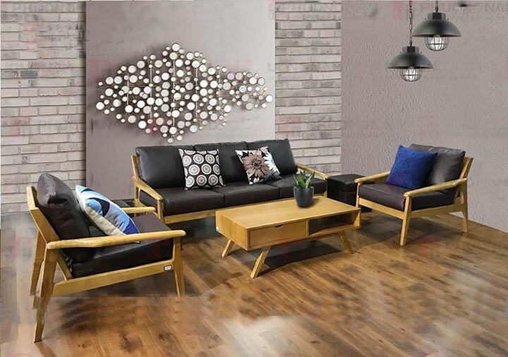 sofa gỗ hiện đại PS091