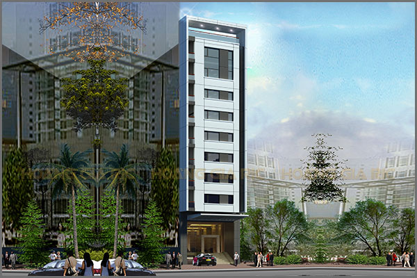 Thiết kế kiến trúc khách sạn hiện đại Quảng ninh tq2015