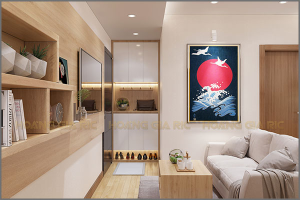 Thiết kế nội thất căn hộ mini cho thuê Hà nội jp2018