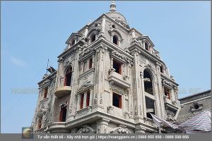 Thi công xây dựng và hoàn thiện biệt thự lâu đài Việt Trì