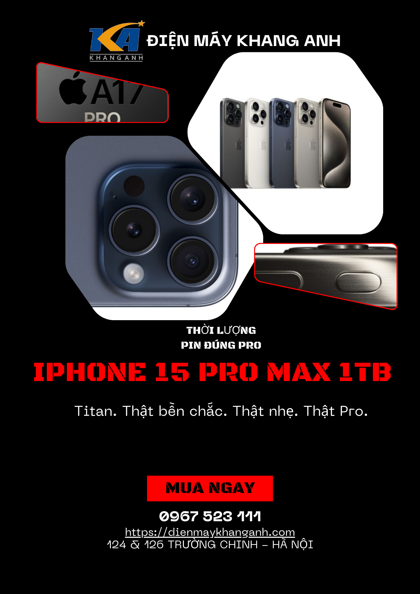 IPHONE 15 RO MAX 1TB