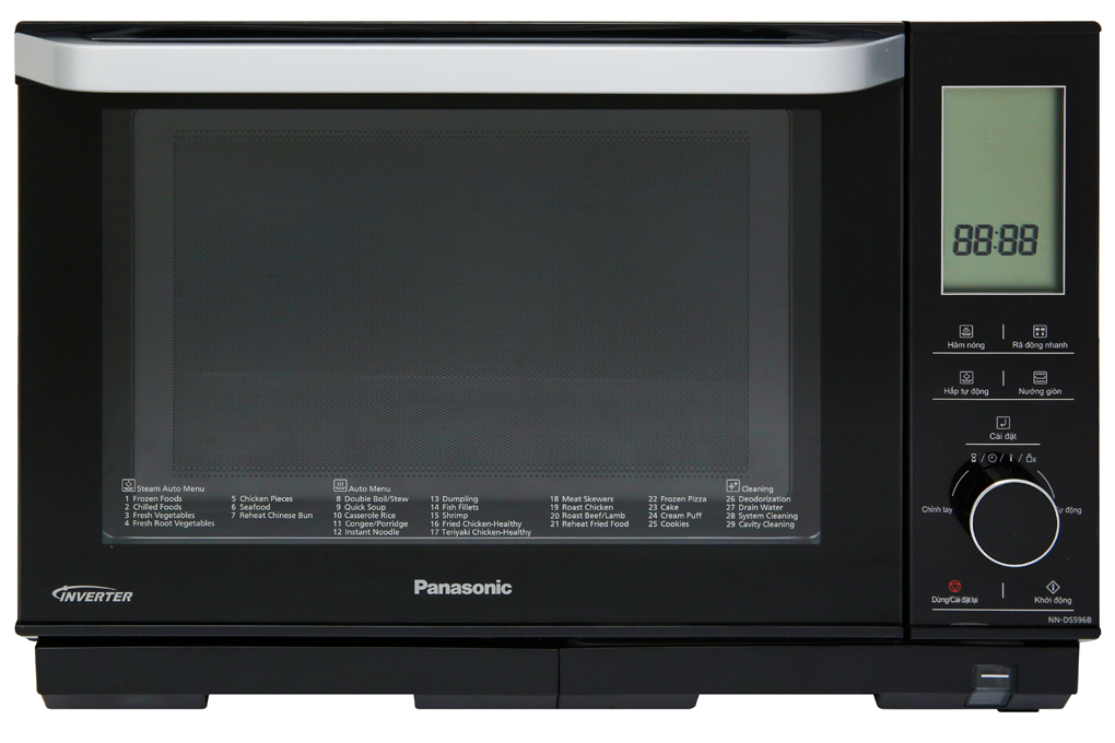 Lò vi sóng Panasonic PALM-NN-DS596BYUE 27 Lít (Màu đen)