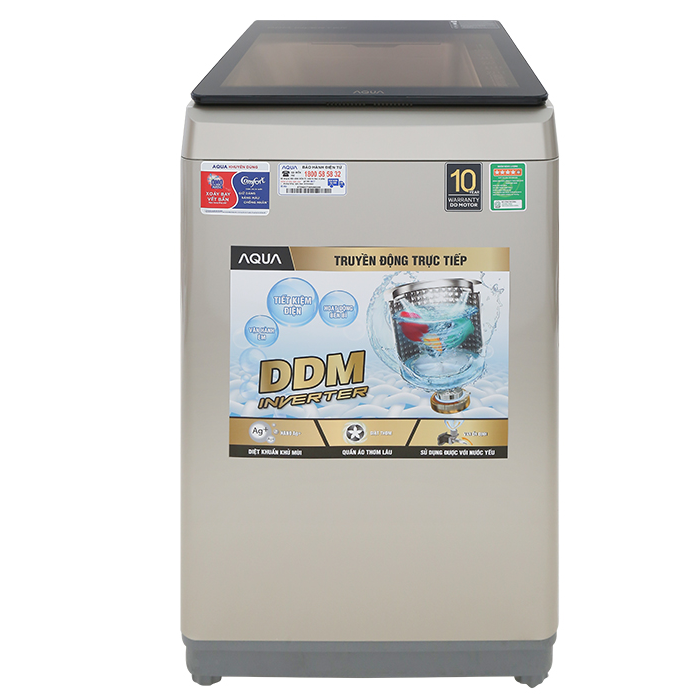 Máy giặt 9KG Aqua AQW-D90CT.S