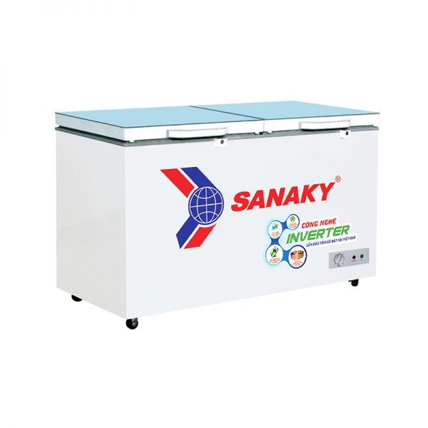 Tủ đông Sanaky Inverter VH-2599A4KD mặt kính cường lực
