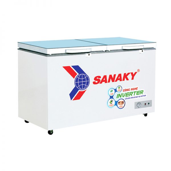 Tủ đông Sanaky Inverter VH-3699A4KD mặt kính cường lực