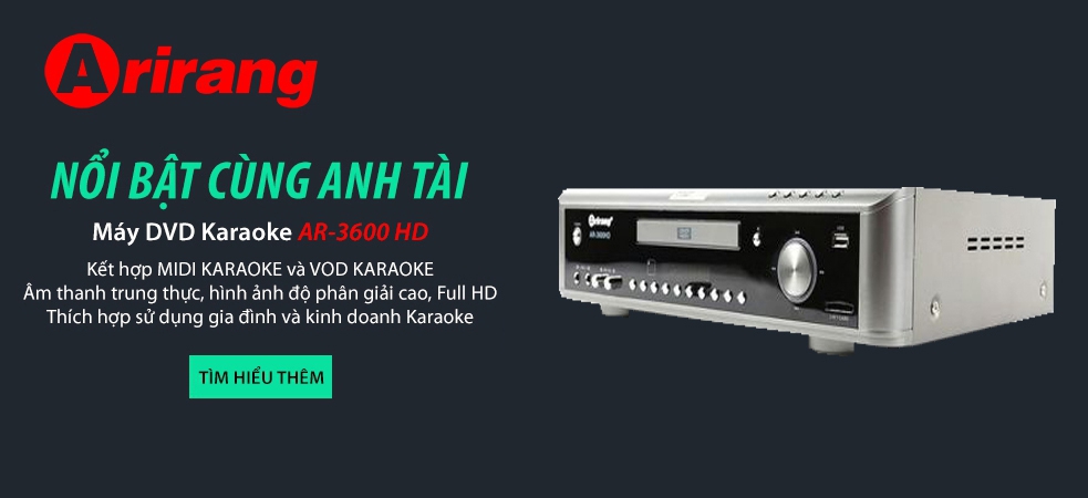 Đầu Karaoke Arirang AR-3600HD