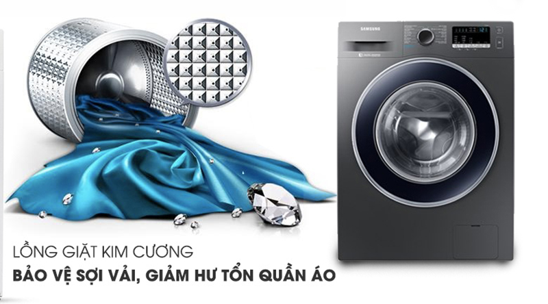 Máy giặt Samsung Inverter 8.5 kg WW85J42G0BX/SV