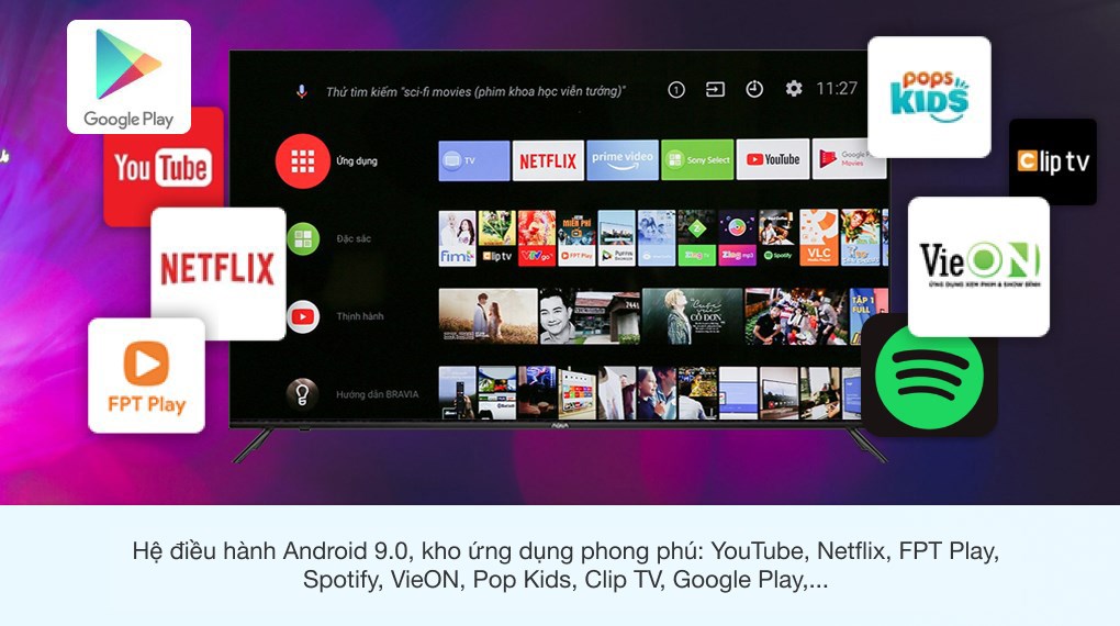 Android Tivi AQUA 4K 43 inch LE43AQT6610UG