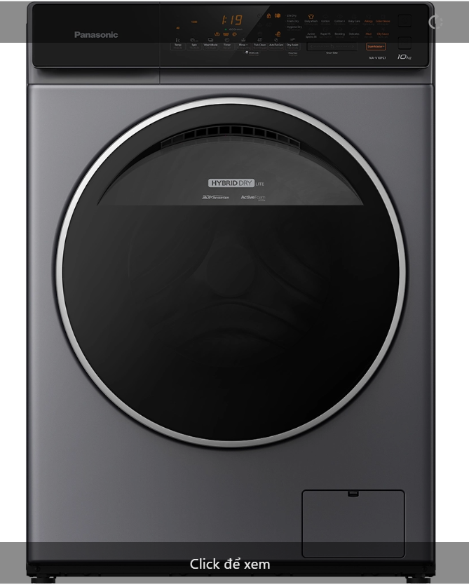 Máy giặt Panasonic 10kg NA-V10FR1BVT new 2022