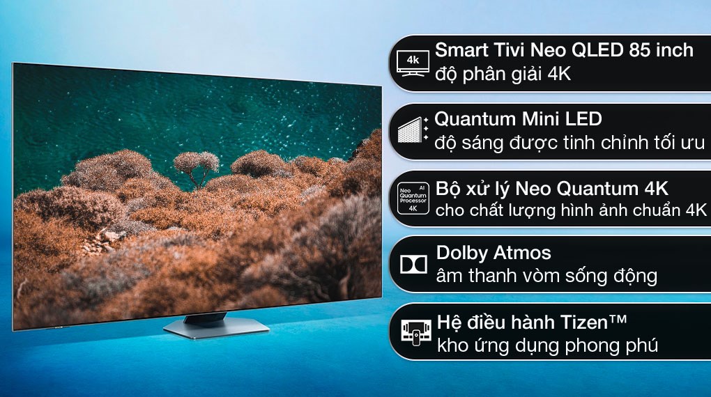 Smart Tivi Neo QLED 4K 85 inch Samsung QA85QN85B