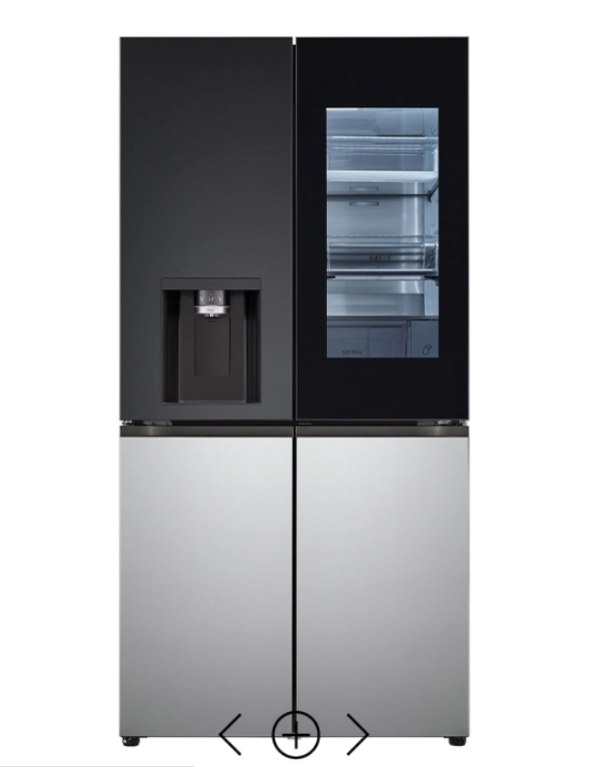 Tủ lạnh 820L LG Dios Side by side W822SMS452 - Màu Xám/Bạc