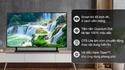 Smart Tivi QLED 4K 43 inch Samsung QA43Q60B