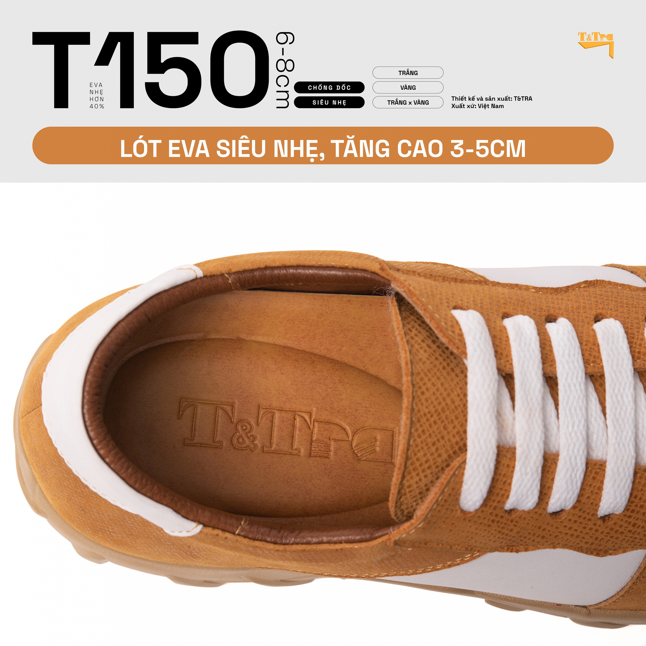 Giày Đế Cao Nam T150TV (9)