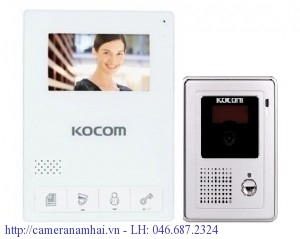Chuông cửa có hình Kocom KCV-434 + KC-MC30