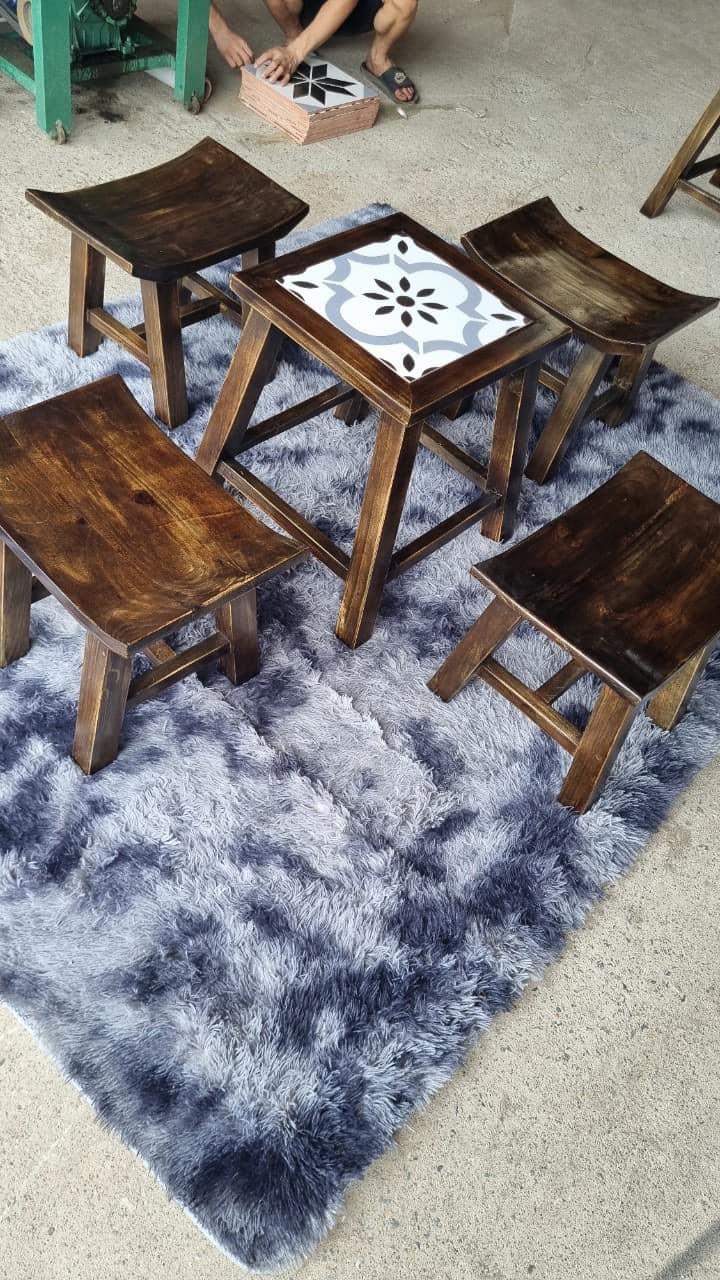 bàn ghế gỗ cafe mini - bàn ghế gỗ cafe mini hà nội