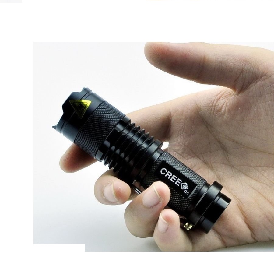 Đèn pin ultrafire cree q5 siêu sáng mini