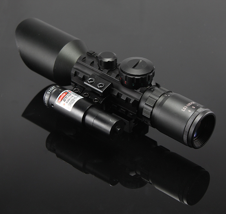 M9-3-10x42-Tactical-Optical-Sight-Red-Green-Dot-Mil-dot-Reticle-Compact-Riflescope-Hunting-with