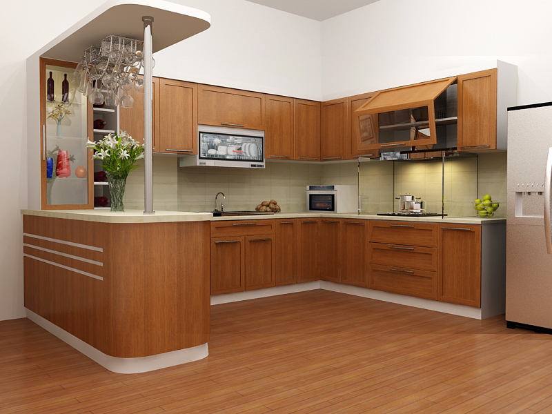 Sàn gỗ phòng bếp: Sàn gỗ phòng bếp là giải pháp lý tưởng cho những ai yêu thích phong cách nội thất hiện đại và sang trọng. Với chất liệu gỗ cao cấp mang đến cho căn bếp của bạn vẻ đẹp tự nhiên và ấn tượng. Kiểu dáng đa dạng và độ bền cao của sàn gỗ sẽ mang lại cho bạn một không gian sống tiện nghi và sang trọng hơn bao giờ hết.
