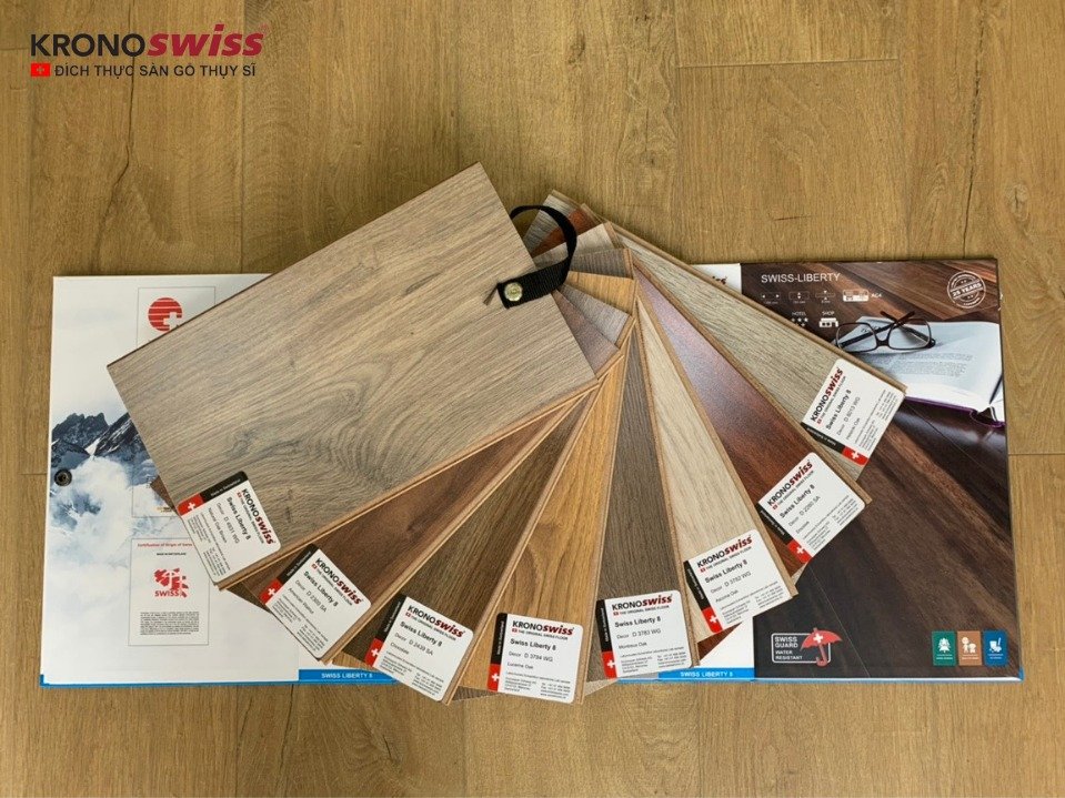 Nên chọn sàn gỗ Thụy Sĩ dày 8mm hay 12mm