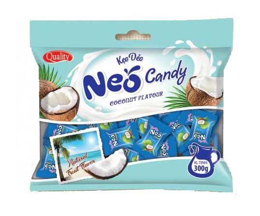 Túi kẹo dẻo NEO Dừa 300g