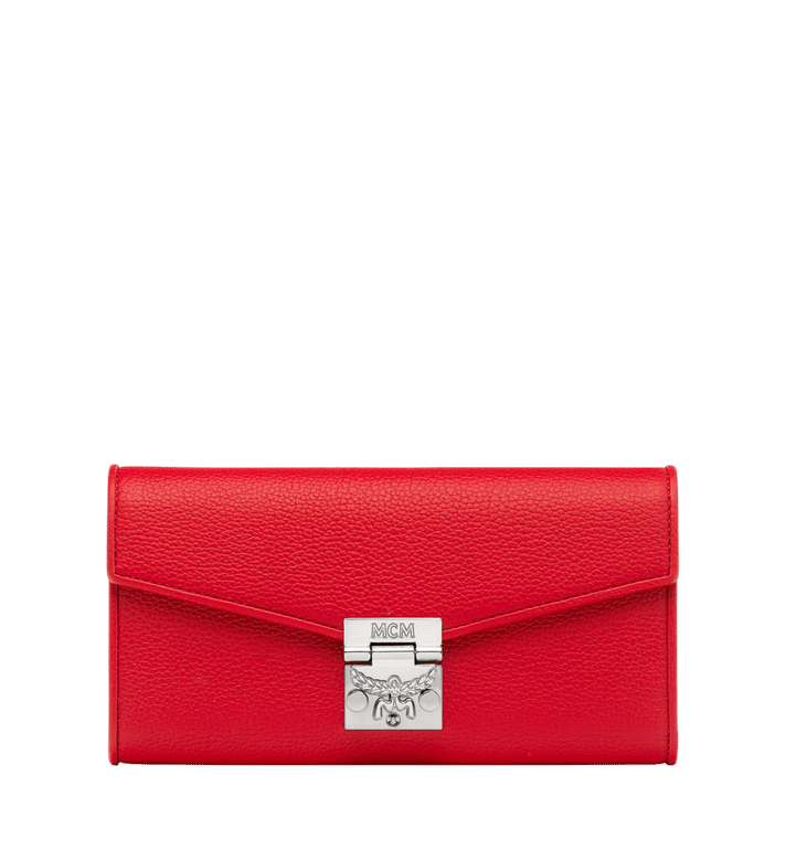 Túi MCM Large - Patricia Cross Body in Grained Leather - Ruby Red