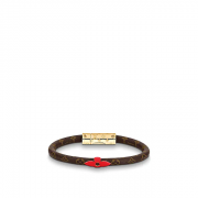 VÒNG TAY - LV DAILY CONFIDENTIAL BRACELET - RED