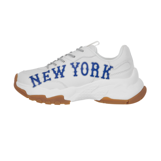 Giày MLB BIG BALL CHUNKY P - WHITE - Logo NEW YORK