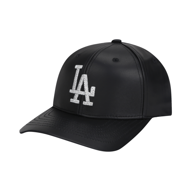 NÓN MLB LA DODGERS SWAROVSKI STELLAR ACE CAP - BLACK - LOGO LA