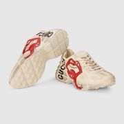 GIÀY GUCCI - RHYTON SNEAKER WITH MOUTH PRINT