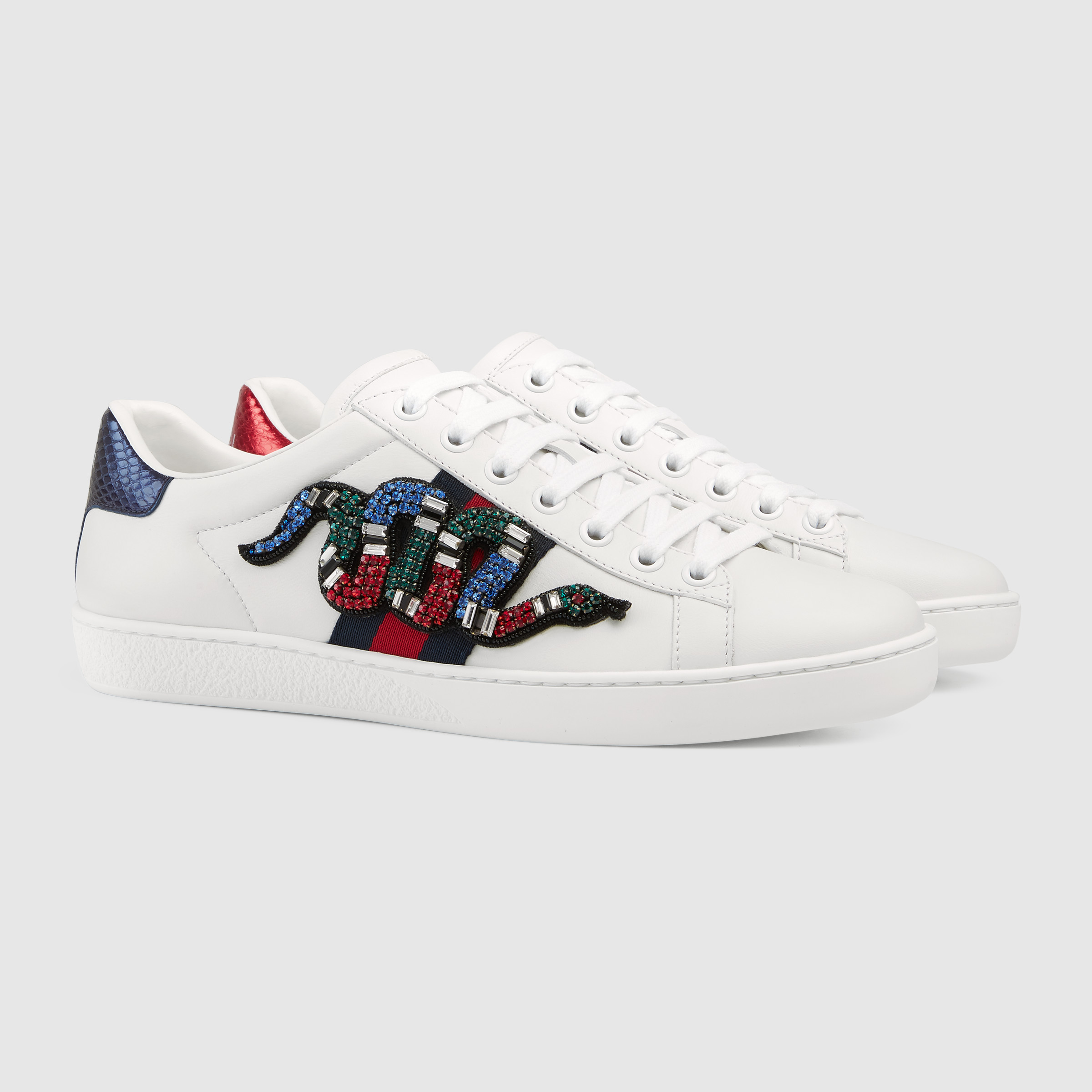 Ace embroidered sneaker_Snake_03