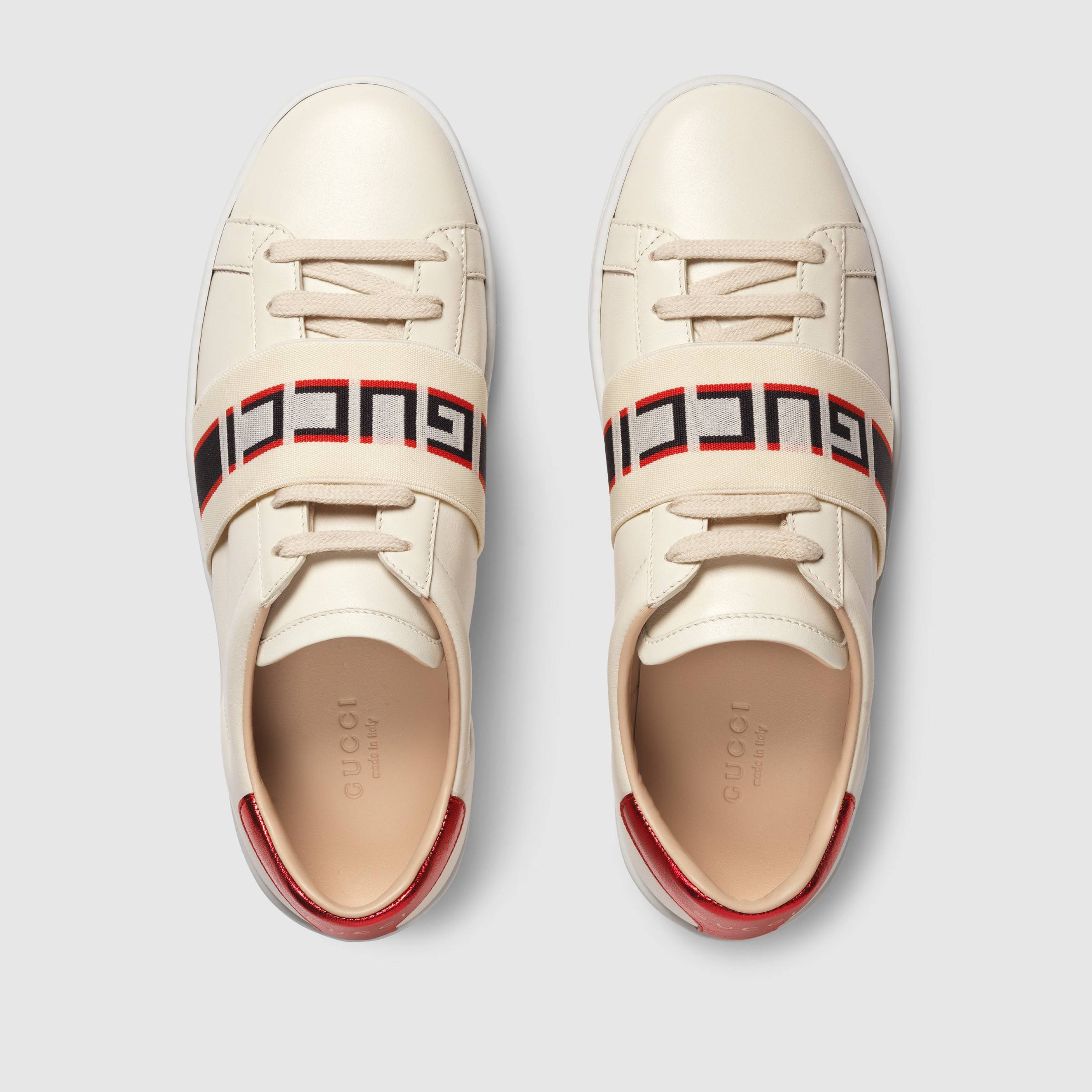 Ace sneaker with Gucci stripe_04
