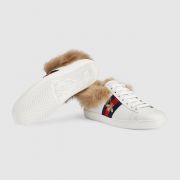 GIÀY GUCCI - ACE SNEAKER WITH WOOL