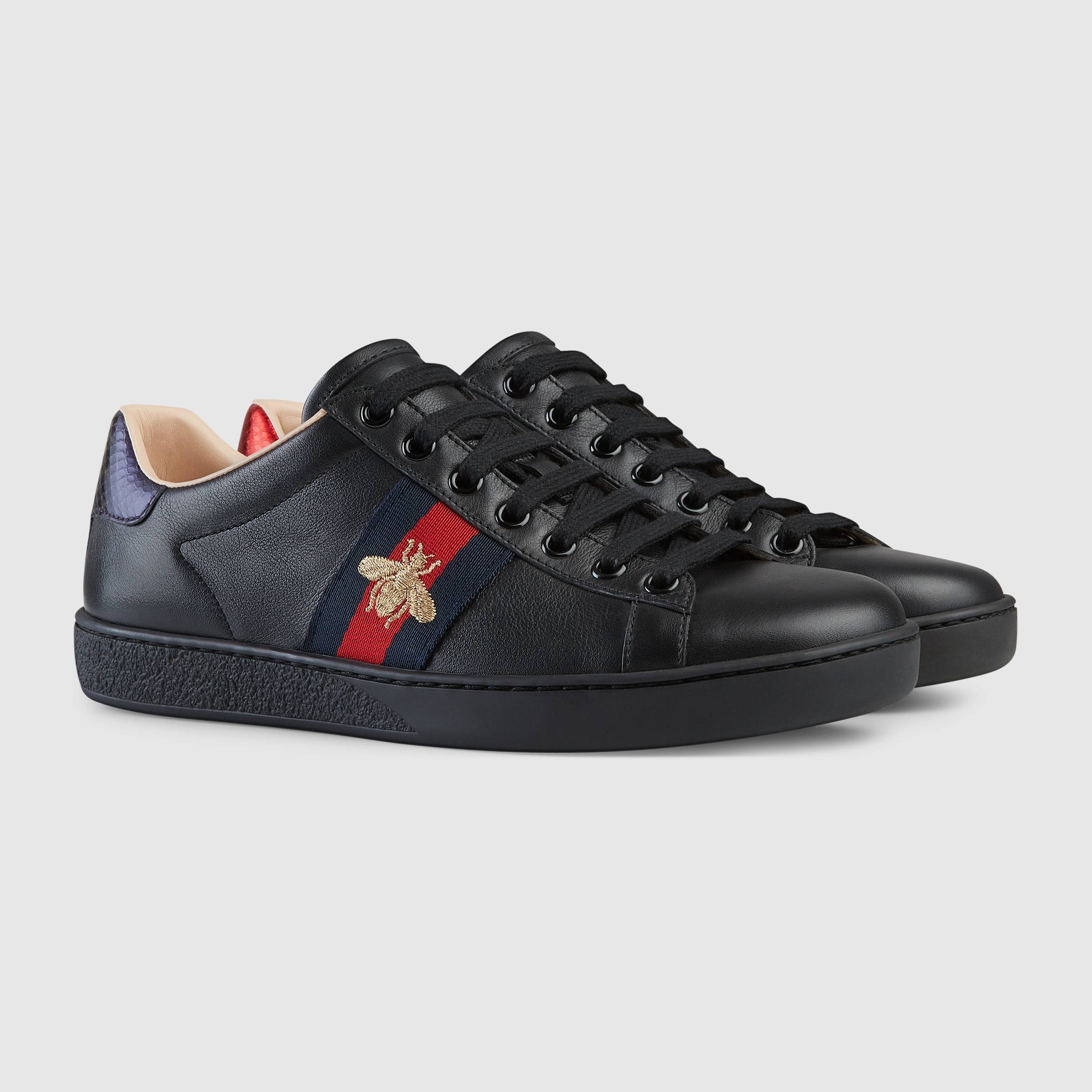 Ace embroidered sneaker_Black_03