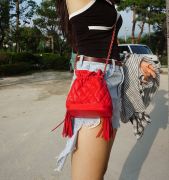 TÚI HÀN QUỐC - Red Chain Bag
