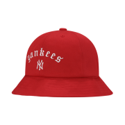 NÓN MLB LA DODGERS STREET GOTHIC WORDING DOME HAT - RED