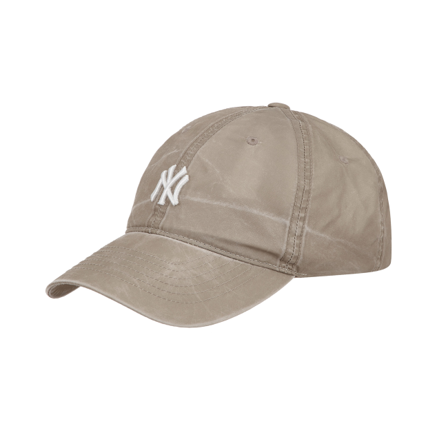 NÓN MLB NEW YORK YANKEES NATURAL WASHED-OUT BALL CAP - BEIGE
