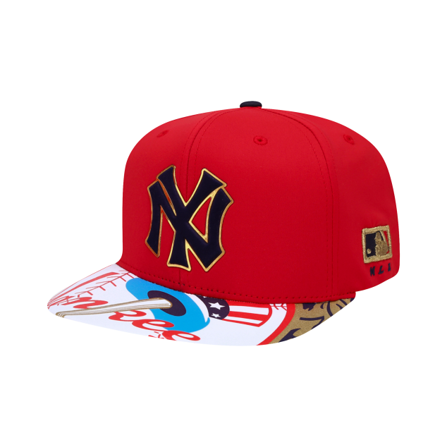 NÓN MLB NEW YORK YANKEES WORLD SERIES CHAMPION SNAPBACK - RED