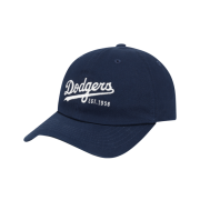 NÓN MLB LA DODGERS CURSIVE BALL CAP - NAVY