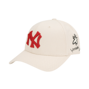 NÓN MLB NEW YORK YANKEES ROSE BEE ADJUSTABLE CAP - IVORY