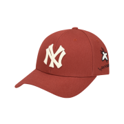 NÓN MLB NEW YORK YANKEES ROSE BEE ADJUSTABLE CAP - RED