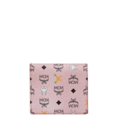 Ví MCM - Mini - Two Fold Flat Wallet in Rabbit Carrot Visetos - Pink