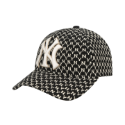 NÓN MLB NEW YORK YANKEES MONOGRAM ADJUSTABLE CAP - BLACK