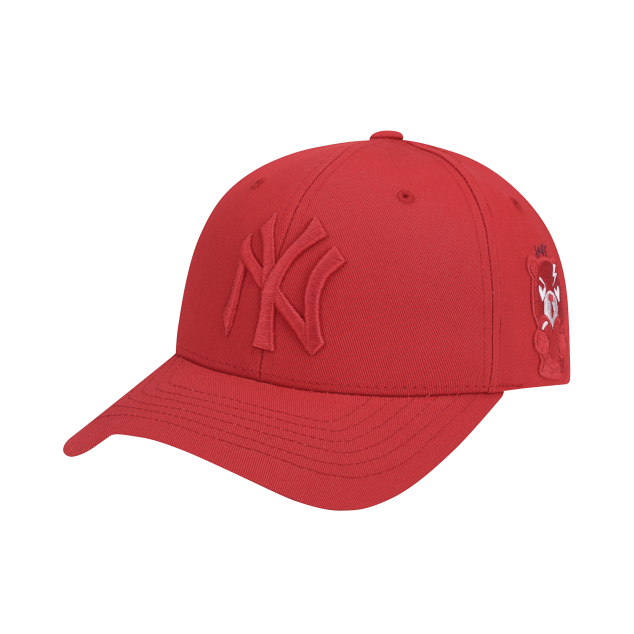 NÓN MLB NEW YORK YANKEES JELLY BEAR EMOTION ADJUSTABLE CAP - RED