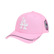 NÓN MLB LA DODGERS BARK SHIELD ADJUSTABLE CAP - PINK