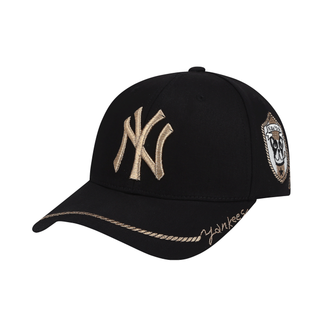 NÓN MLB NEW YORK YANKEES BARK SHIELD ADJUSTABLE CAP - BLACK