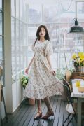 THỜI TRANG HÀN QUỐC - Emma floral dress
